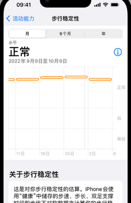 任县iPhone手机维修如何在iPhone开启'步行稳定性通知'