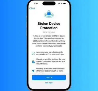 任县苹果授权维修店分享被盗设备保护功能开启方法 