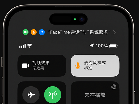 任县苹果授权维修网点分享iPhone在通话时让你的声音更清晰 