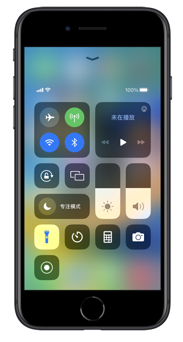 任县苹果14维修分享苹果iPhone 14 Pro手电筒开启方法 