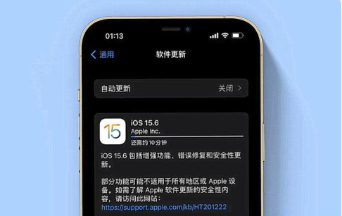 任县苹果手机维修分享iOS 15.6续航怎么样 